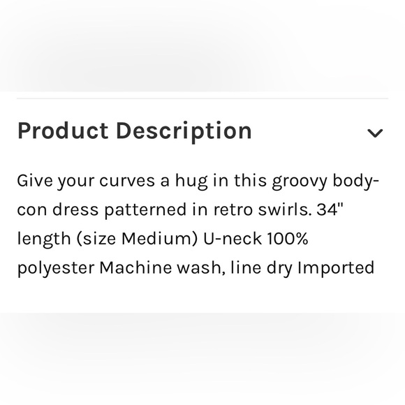 Noisy May Malana Body-Con Dress. Size M - Picture 5 of 5